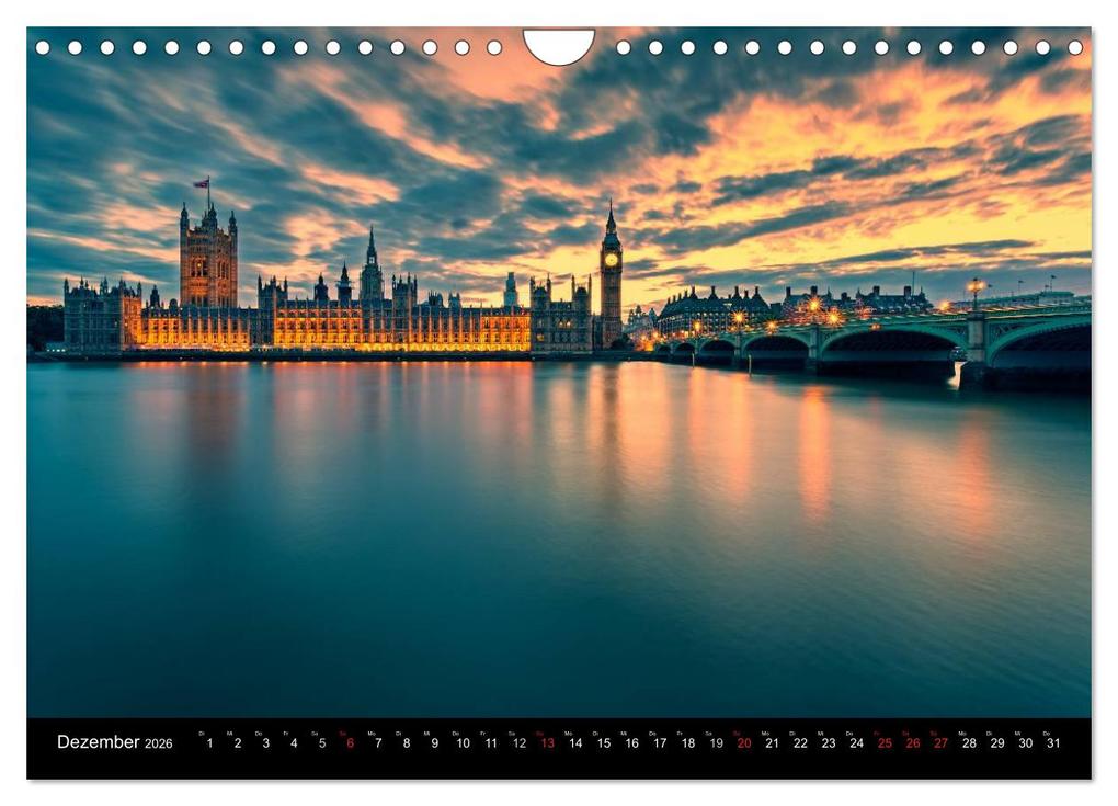 Weitere Ansicht: Weltmetropole London (Wandkalender 2026 DIN A4 quer), CALVENDO Monatskalender | Stefan Becker, Calvendo