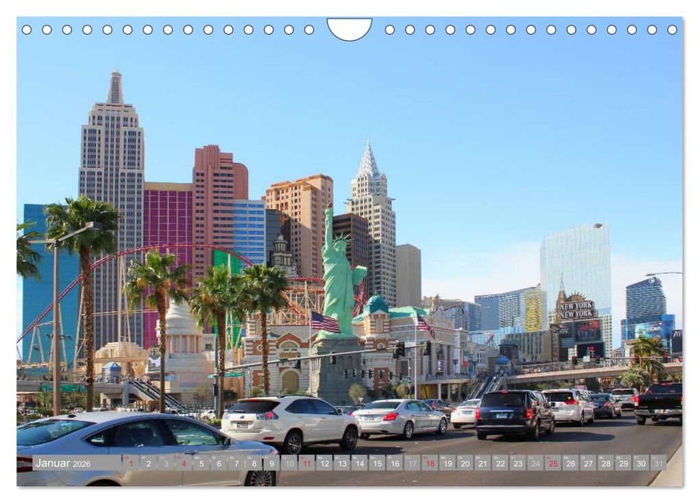 Weitere Ansicht: Las Vegas - Nevada (Wandkalender 2026 DIN A4 quer), CALVENDO Monatskalender | Katrin Lantzsch, Calvendo