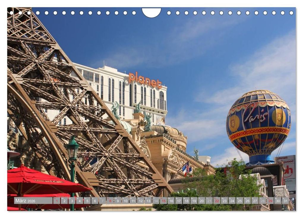 Weitere Ansicht: Las Vegas - Nevada (Wandkalender 2026 DIN A4 quer), CALVENDO Monatskalender | Katrin Lantzsch, Calvendo