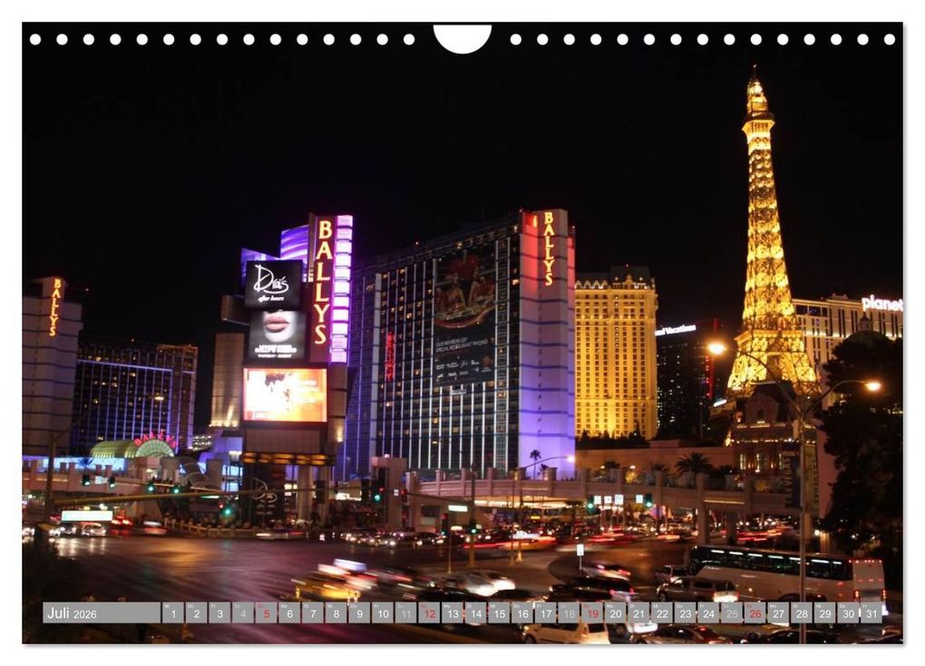 Weitere Ansicht: Las Vegas - Nevada (Wandkalender 2026 DIN A4 quer), CALVENDO Monatskalender | Katrin Lantzsch, Calvendo