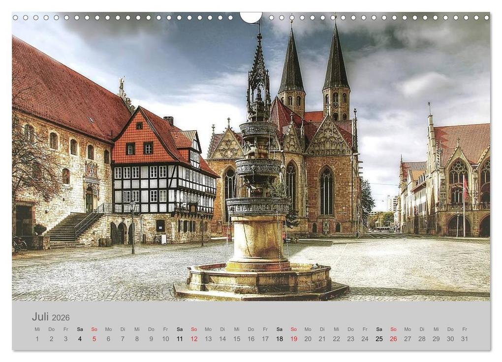 Weitere Ansicht: Braunschweig (Wandkalender 2026 DIN A3 quer), CALVENDO Monatskalender | Calvendo, Kordula Vahle, Kordula - Uwe Vahle