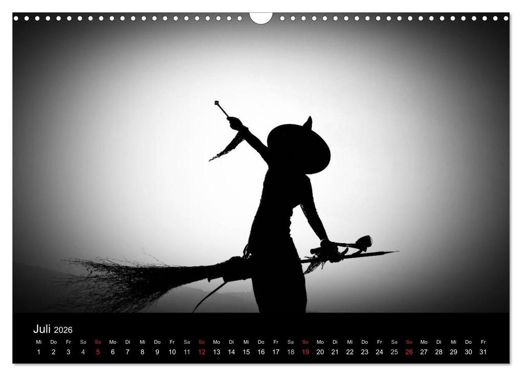 Weitere Ansicht: Hexen (Wandkalender 2026 DIN A3 quer), CALVENDO Monatskalender | Calvendo, Michel Villard