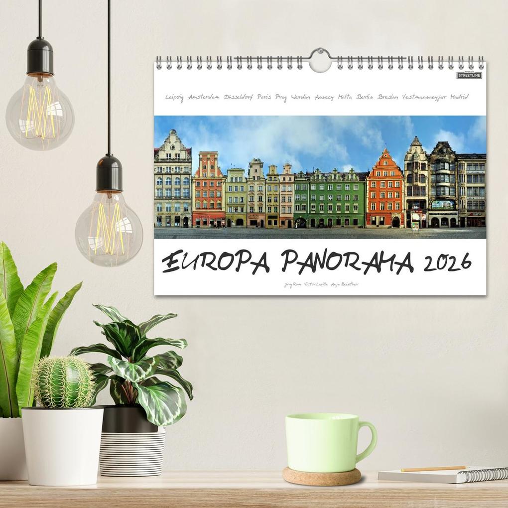 Weitere Ansicht: Europa Panorama 2026 (Wandkalender 2026 DIN A4 quer), CALVENDO Monatskalender | Calvendo, Jörg Rom