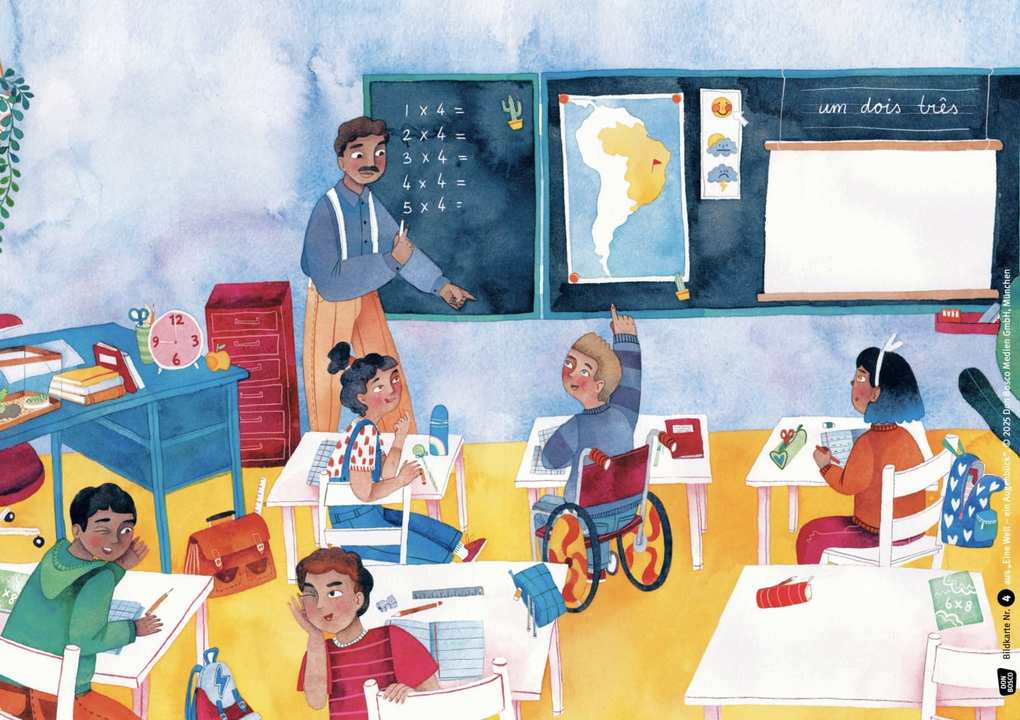 Weitere Ansicht: Eine Welt - ein Augenblick. Kamishibai Bildkartenset | Ben Lerwill