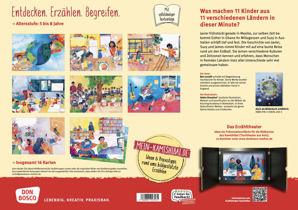 Weitere Ansicht: Eine Welt - ein Augenblick. Kamishibai Bildkartenset | Ben Lerwill