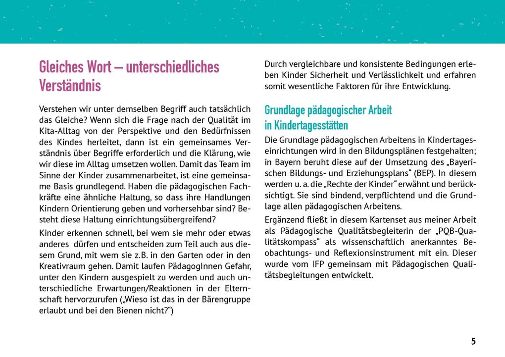 Weitere Ansicht: Pädagogische Fachbegriffe im Team reflektieren und diskutieren | Birgit Reichert