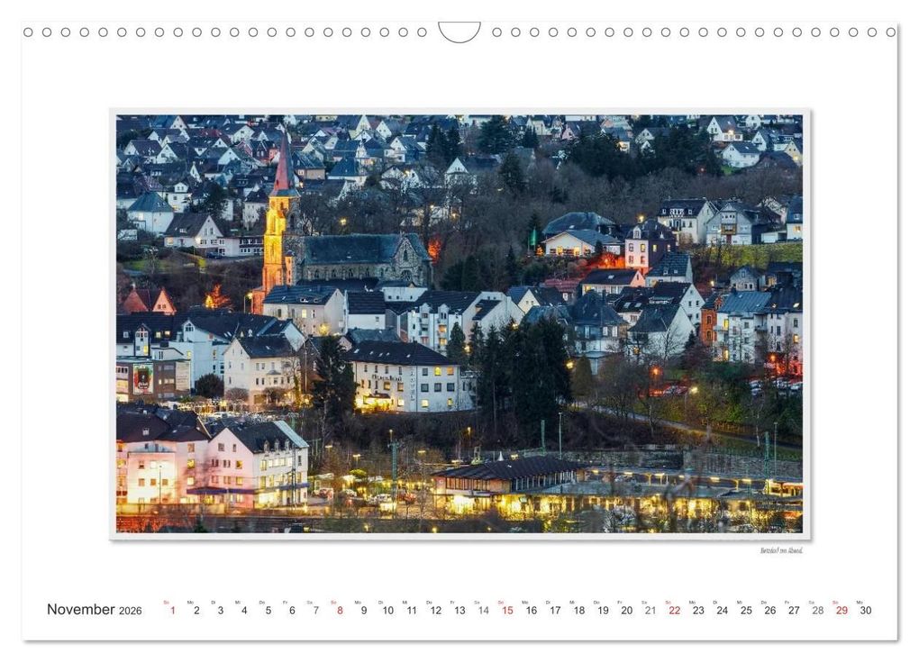 Weitere Ansicht: Emotionale Momente: Der nördliche Westerwald - rau und herzlich. (Wandkalender 2026 DIN A3 quer), CALVENDO Monatskalender | Ingo Gerlach, Calvendo