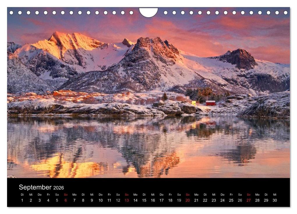 Weitere Ansicht: Norwegen (Wandkalender 2026 DIN A4 quer), CALVENDO Monatskalender | Christian Bothner, Calvendo