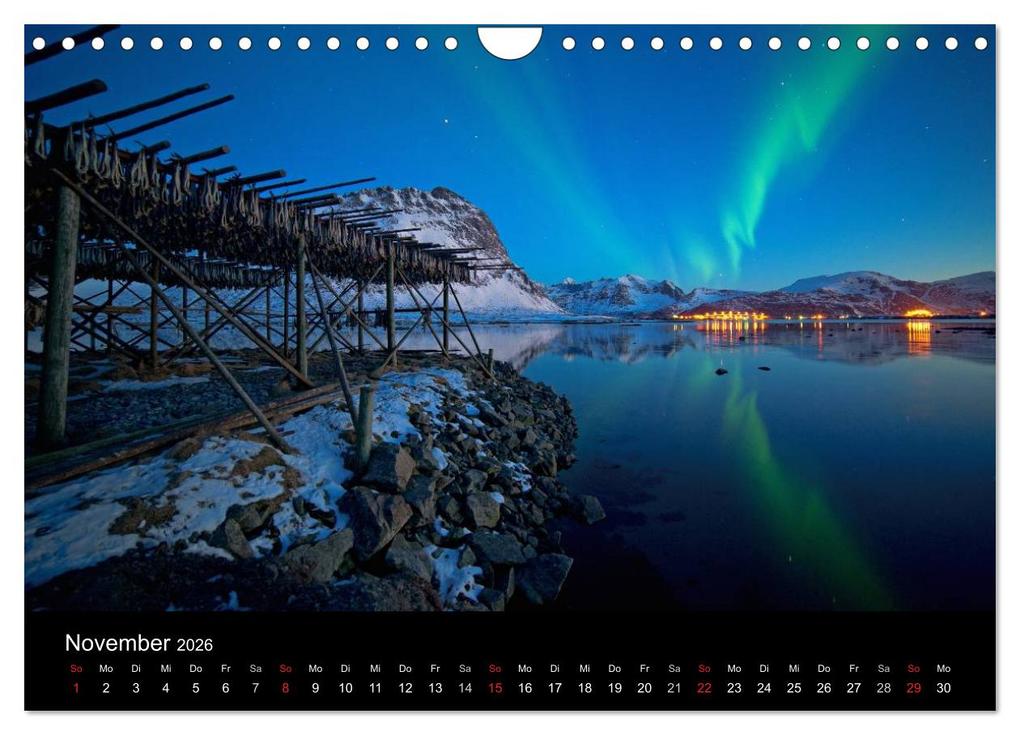 Weitere Ansicht: Norwegen (Wandkalender 2026 DIN A4 quer), CALVENDO Monatskalender | Christian Bothner, Calvendo