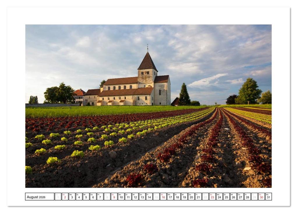 Weitere Ansicht: Bodensee 2026 (Tischkalender 2026 DIN A5 quer), CALVENDO Monatskalender | kalender365.com kalender365.com, Calvendo, Kalender365.com