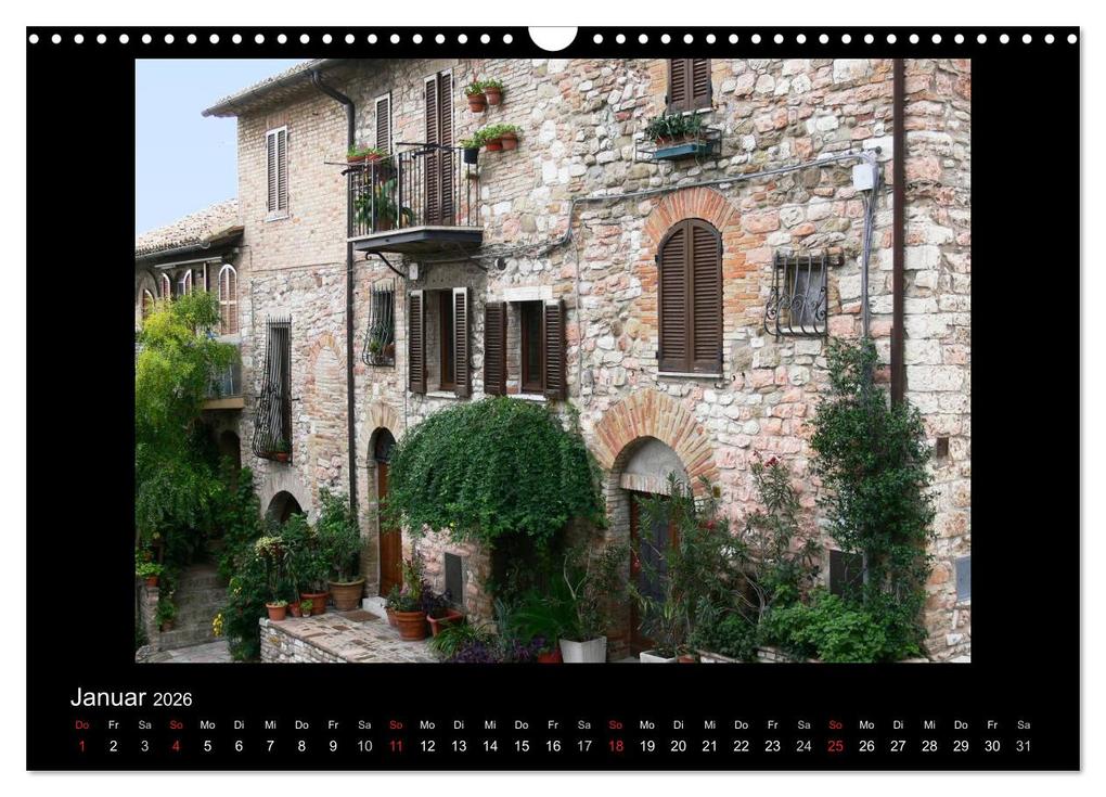 Weitere Ansicht: Auf den Spuren des Hl. Franziskus (Wandkalender 2026 DIN A3 quer), CALVENDO Monatskalender | Veronika Rix, Calvendo