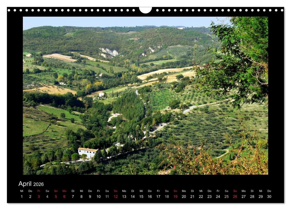 Weitere Ansicht: Auf den Spuren des Hl. Franziskus (Wandkalender 2026 DIN A3 quer), CALVENDO Monatskalender | Veronika Rix, Calvendo