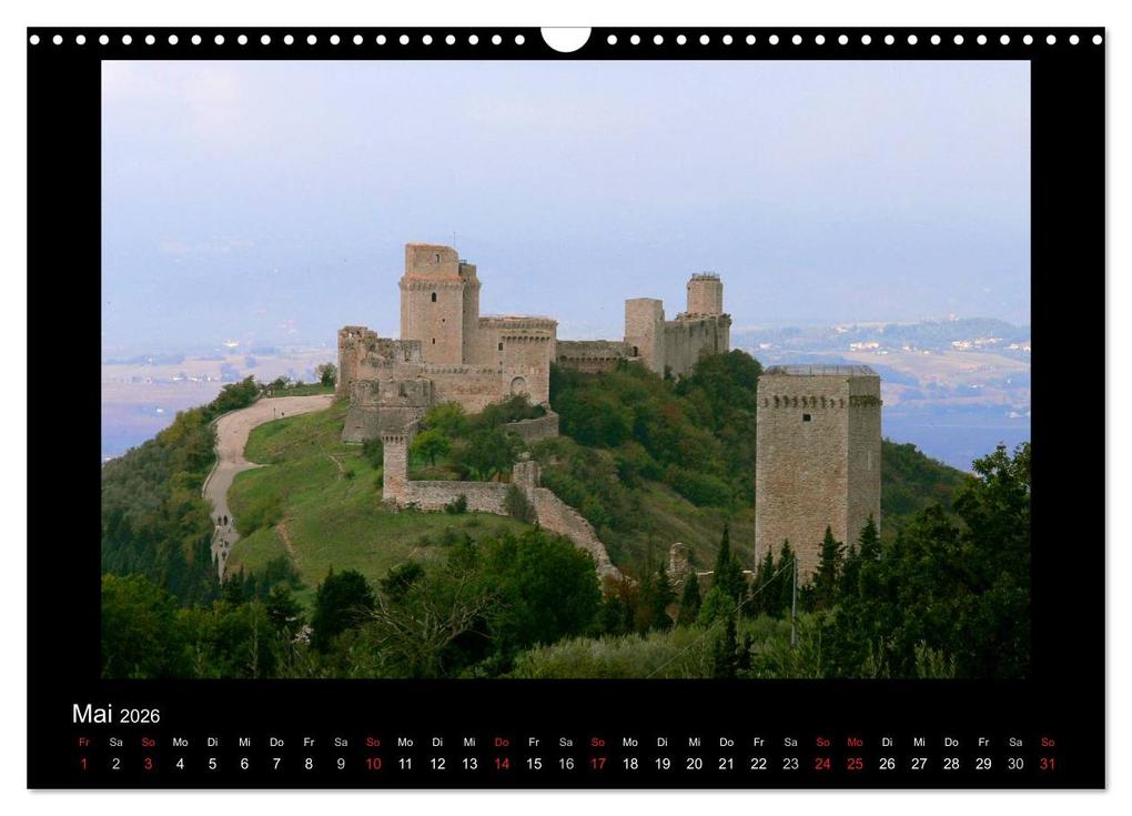 Weitere Ansicht: Auf den Spuren des Hl. Franziskus (Wandkalender 2026 DIN A3 quer), CALVENDO Monatskalender | Veronika Rix, Calvendo