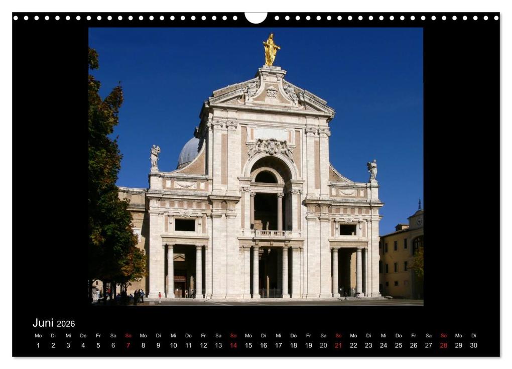 Weitere Ansicht: Auf den Spuren des Hl. Franziskus (Wandkalender 2026 DIN A3 quer), CALVENDO Monatskalender | Veronika Rix, Calvendo