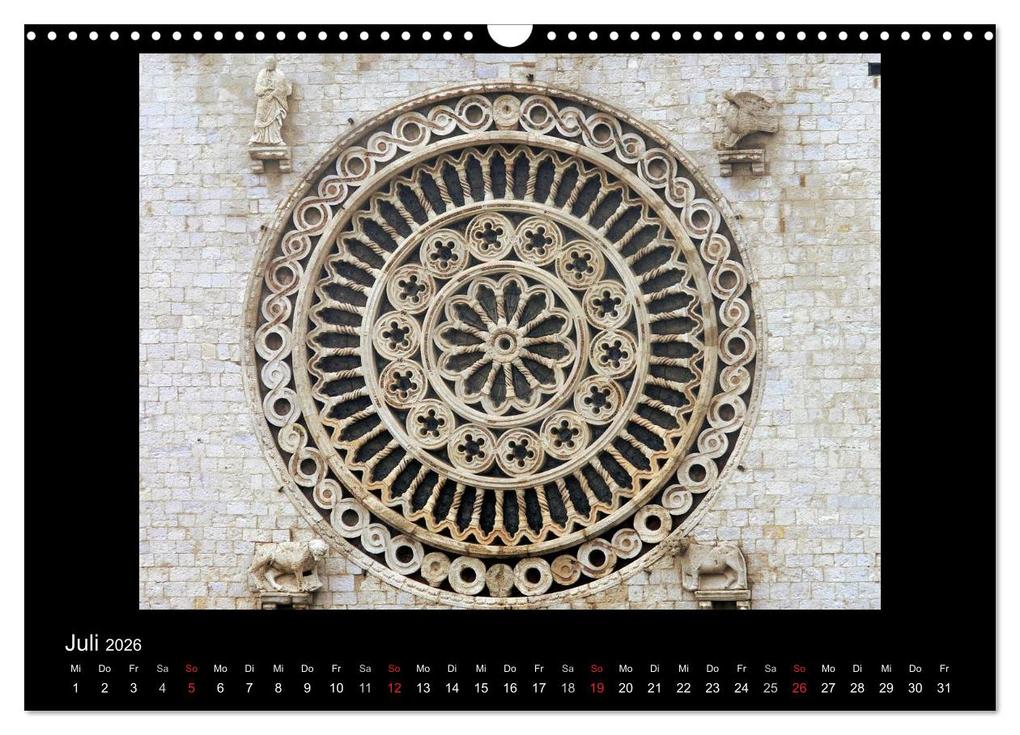 Weitere Ansicht: Auf den Spuren des Hl. Franziskus (Wandkalender 2026 DIN A3 quer), CALVENDO Monatskalender | Veronika Rix, Calvendo