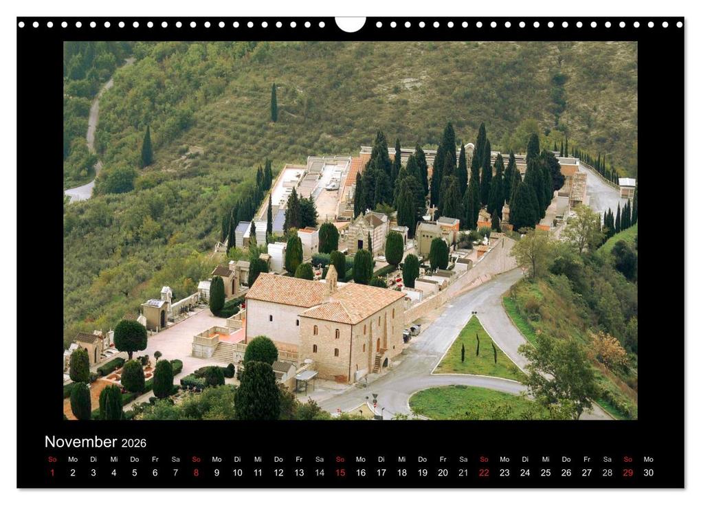 Weitere Ansicht: Auf den Spuren des Hl. Franziskus (Wandkalender 2026 DIN A3 quer), CALVENDO Monatskalender | Veronika Rix, Calvendo
