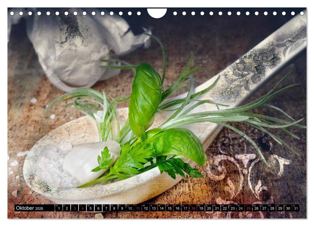 Weitere Ansicht: Italian Food - Vintage Design (Wandkalender 2026 DIN A4 quer), CALVENDO Monatskalender | Carmen Steiner, Calvendo