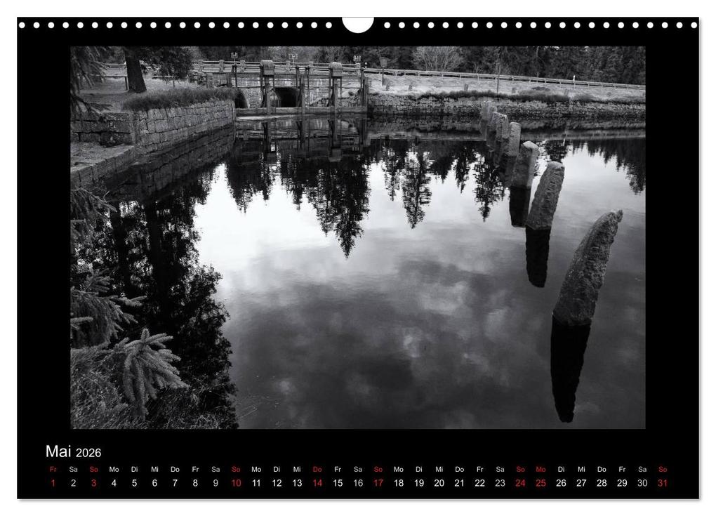 Weitere Ansicht: Harz-Bilder in monochrome (Wandkalender 2026 DIN A3 quer), CALVENDO Monatskalender | Andreas Levi, Calvendo