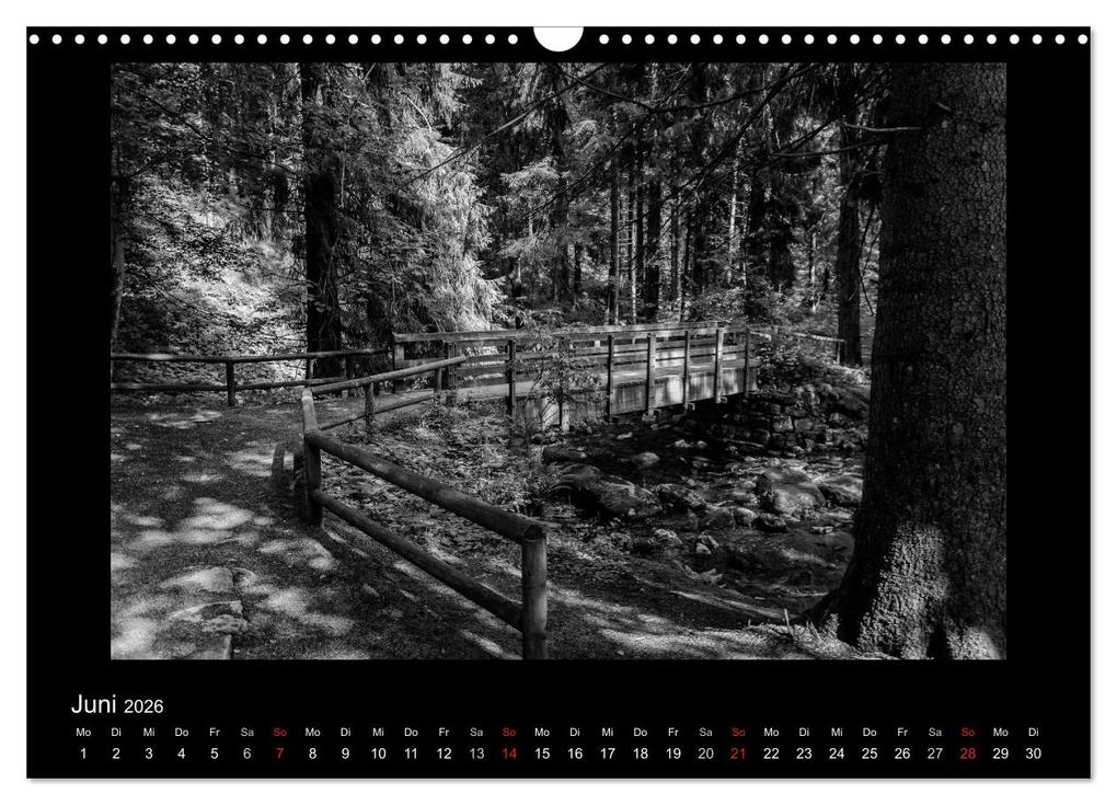 Weitere Ansicht: Harz-Bilder in monochrome (Wandkalender 2026 DIN A3 quer), CALVENDO Monatskalender | Andreas Levi, Calvendo