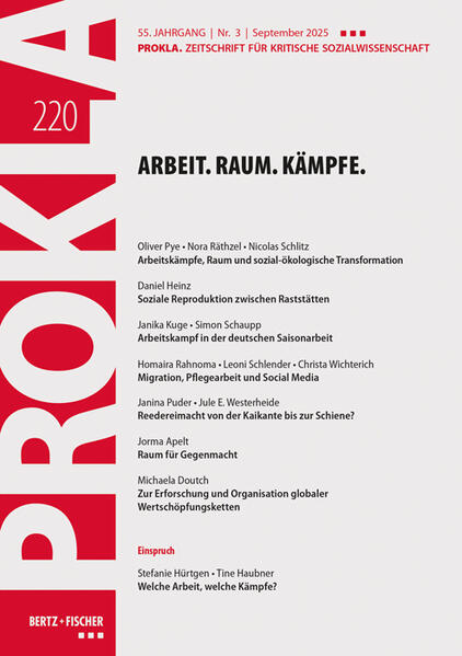 Produktbild: Arbeit. Raum. Kämpfe.