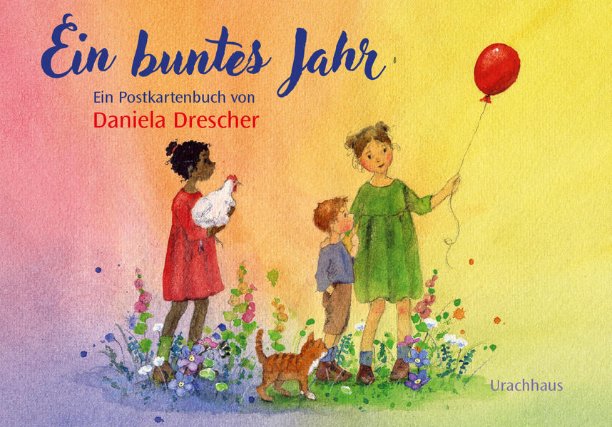 Produktbild: Postkartenbuch 'Ein buntes Jahr' | Daniela Drescher