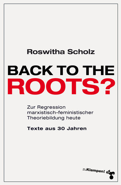 Produktbild: Back to the roots? | Roswitha Scholz