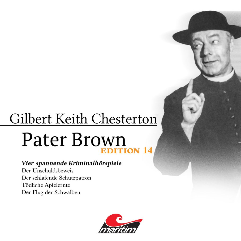 Produktbild: Vier Spannende Kriminalhörspiele - "Pater Brown" | Gilbert Keith Chesterton