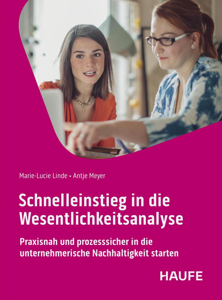 Produktbild: Schnelleinstieg in die Wesentlichkeitsanalyse | Marie-Lucie Linde, Antje Meyer