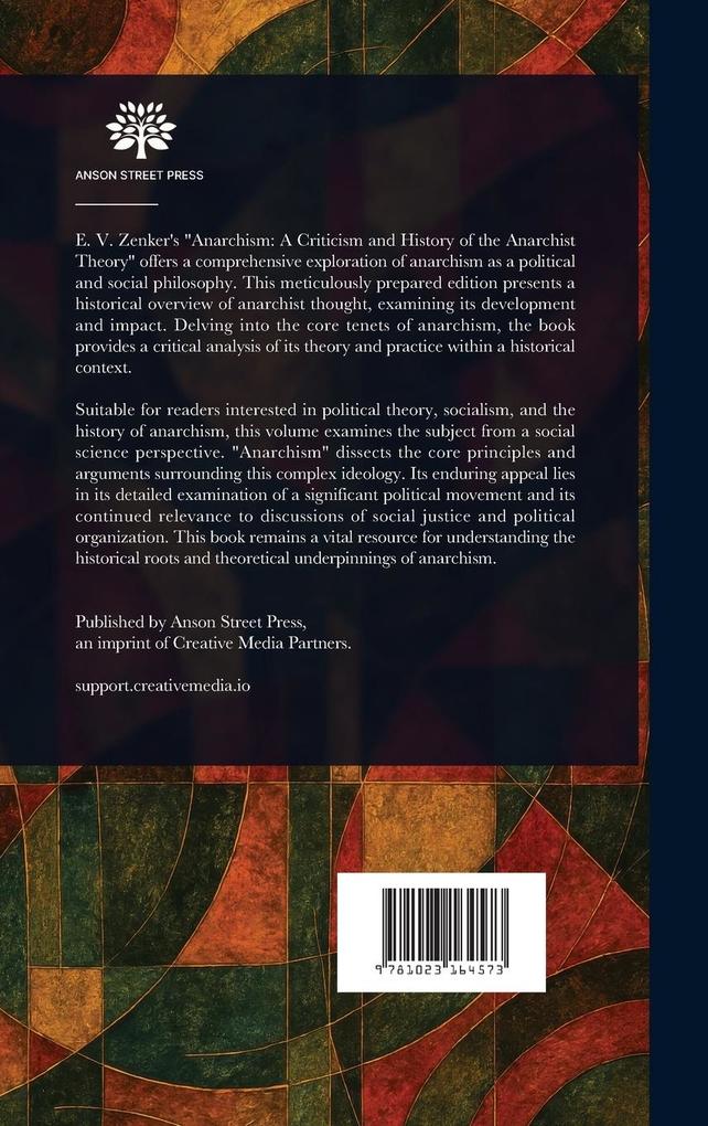 Weitere Ansicht: Anarchism | E V (Ernst Viktor) Zenker