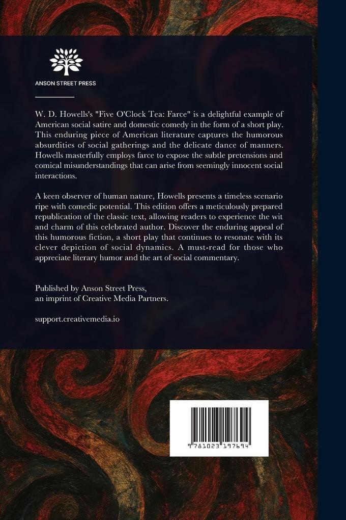 Weitere Ansicht: Five O'Clock Tea | William Dean Howells