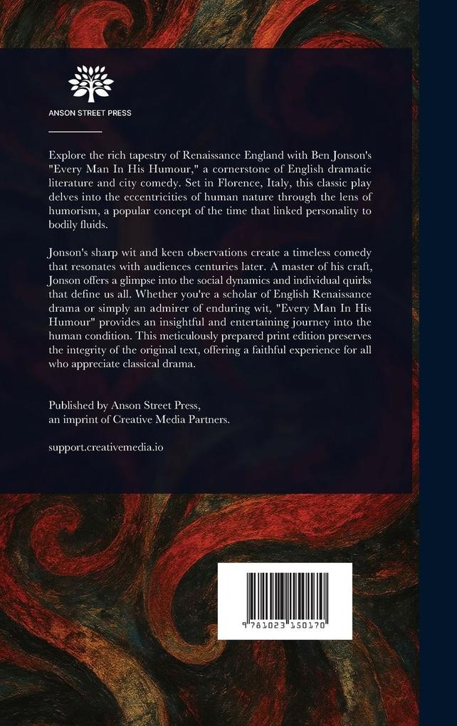 Weitere Ansicht: Every Man in His Humour | Ben Jonson