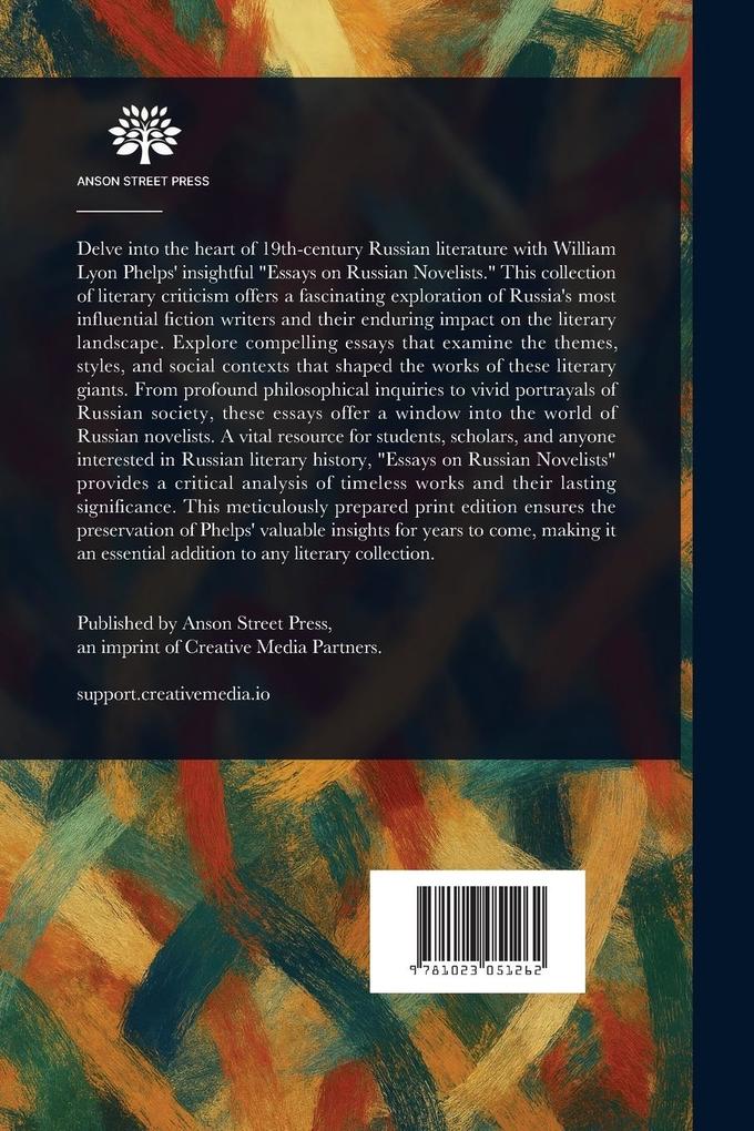 Weitere Ansicht: Essays on Russian Novelists | William Lyon Phelps