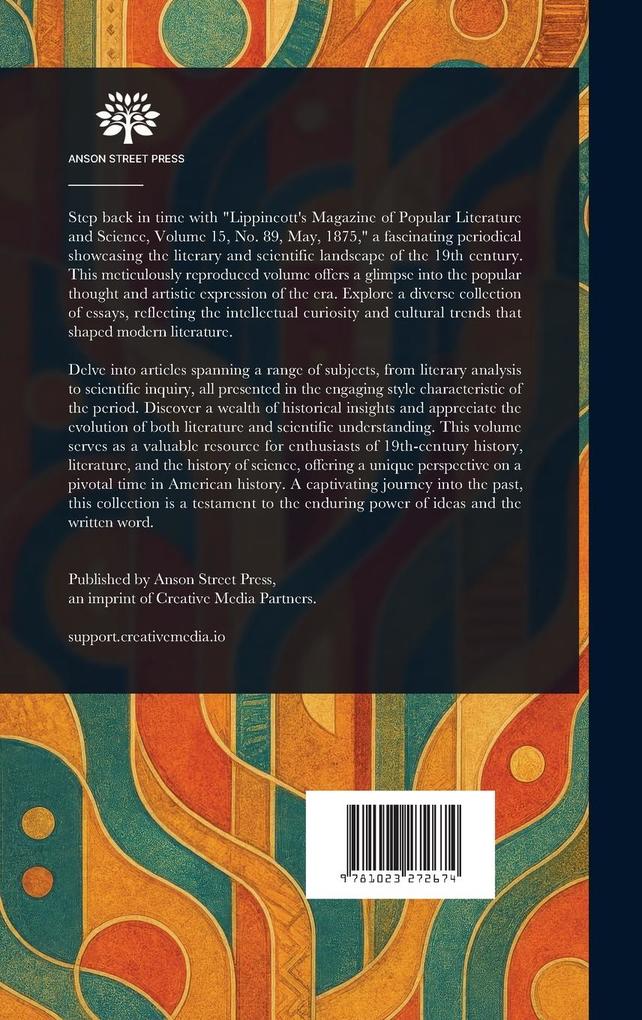 Weitere Ansicht: Lippincott's Magazine of Popular Literature and Science | Various