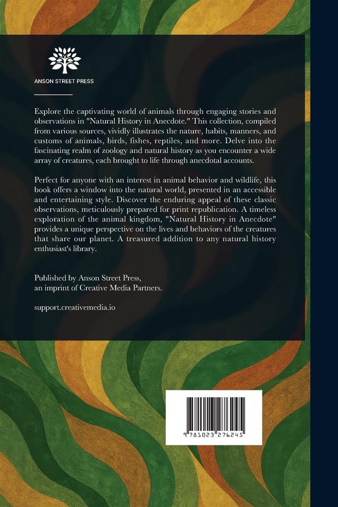 Weitere Ansicht: Natural History in Anecdote | Alfred H (Alfred Henry) Miles
