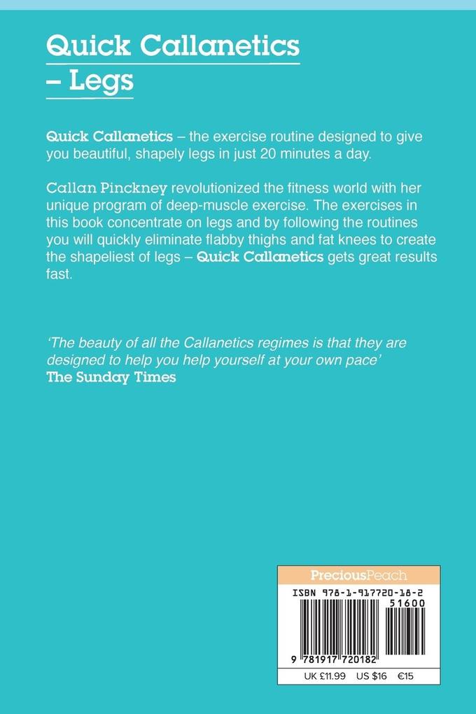 Weitere Ansicht: Quick Callanetics - Legs | Callan Pinckney