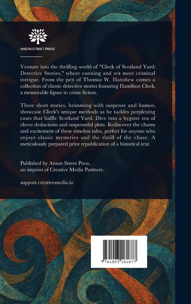 Weitere Ansicht: Cleek of Scotland Yard | Thomas W Hanshew