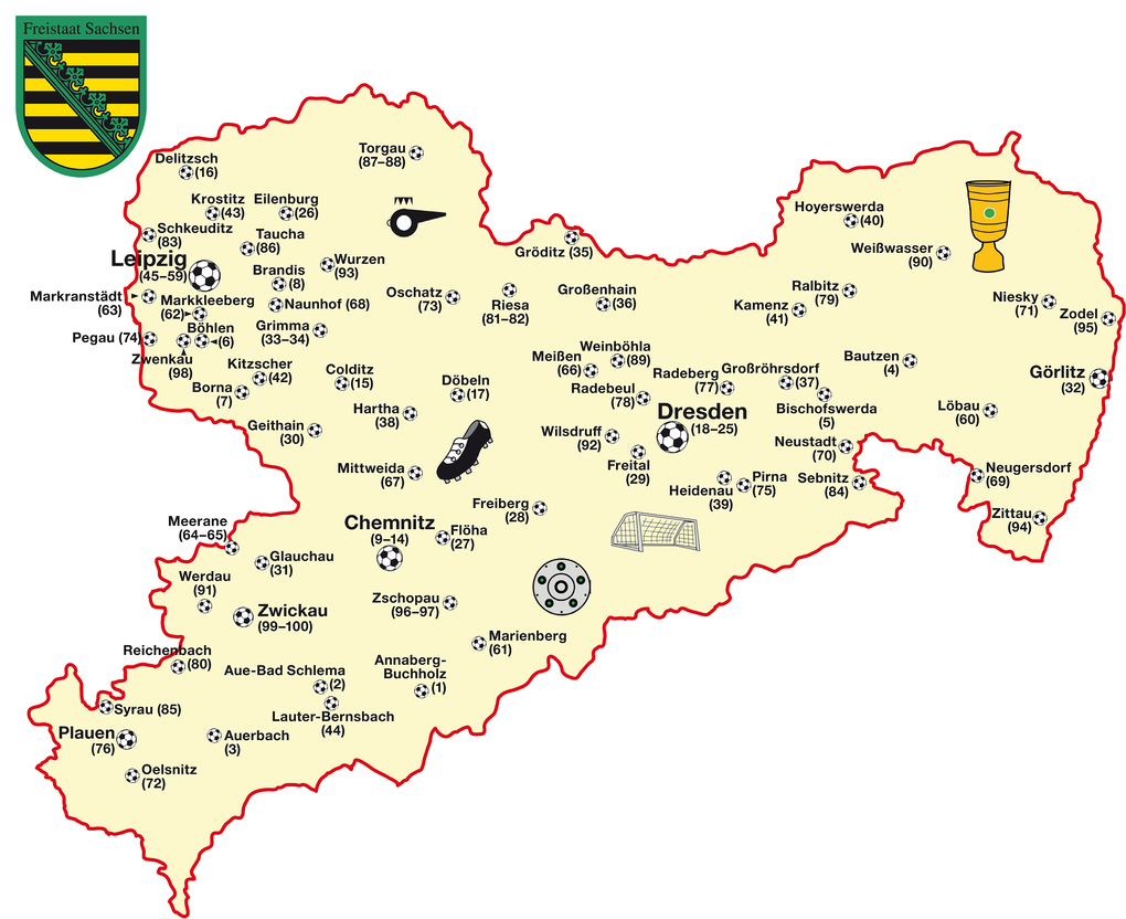 Weitere Ansicht: Fußballheimat Sachsen | Hans-Pater Hock, Peer Pawelczyk