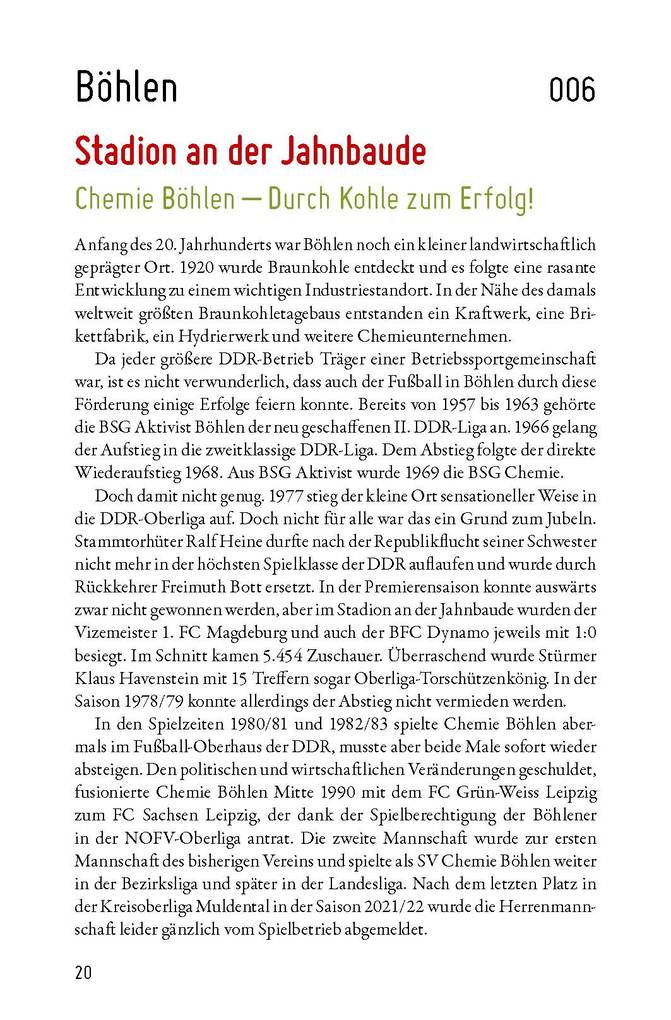 Weitere Ansicht: Fußballheimat Sachsen | Hans-Pater Hock, Peer Pawelczyk