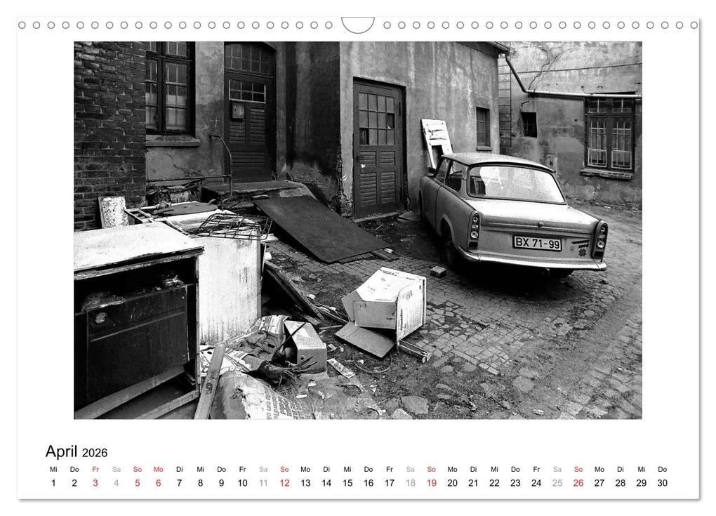 Weitere Ansicht: Aus - Zeit der Trabanten (Wandkalender 2026 DIN A3 quer), CALVENDO Monatskalender | Ewald Steenblock, Calvendo