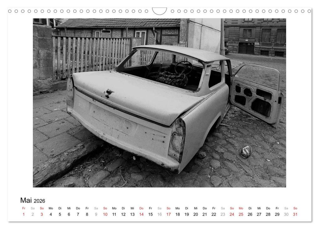 Weitere Ansicht: Aus - Zeit der Trabanten (Wandkalender 2026 DIN A3 quer), CALVENDO Monatskalender | Ewald Steenblock, Calvendo