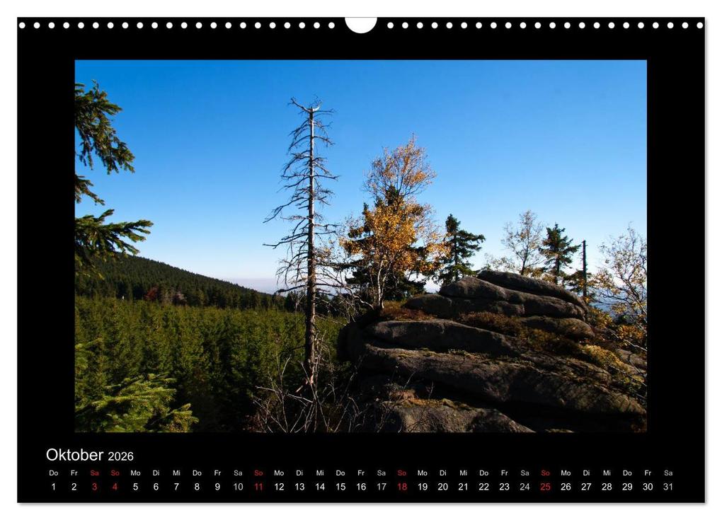 Weitere Ansicht: Impressionen aus dem Harz (Wandkalender 2026 DIN A3 quer), CALVENDO Monatskalender | Andreas Levi, Calvendo