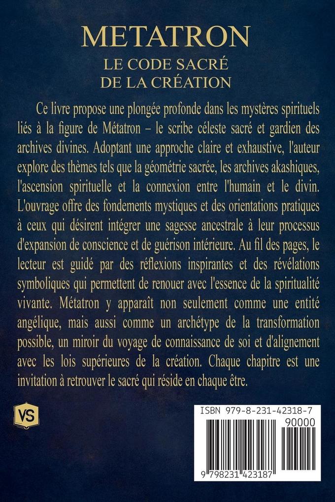 Weitere Ansicht: Metatron - Le Code Sacré de la Création | Jasper Wolfe