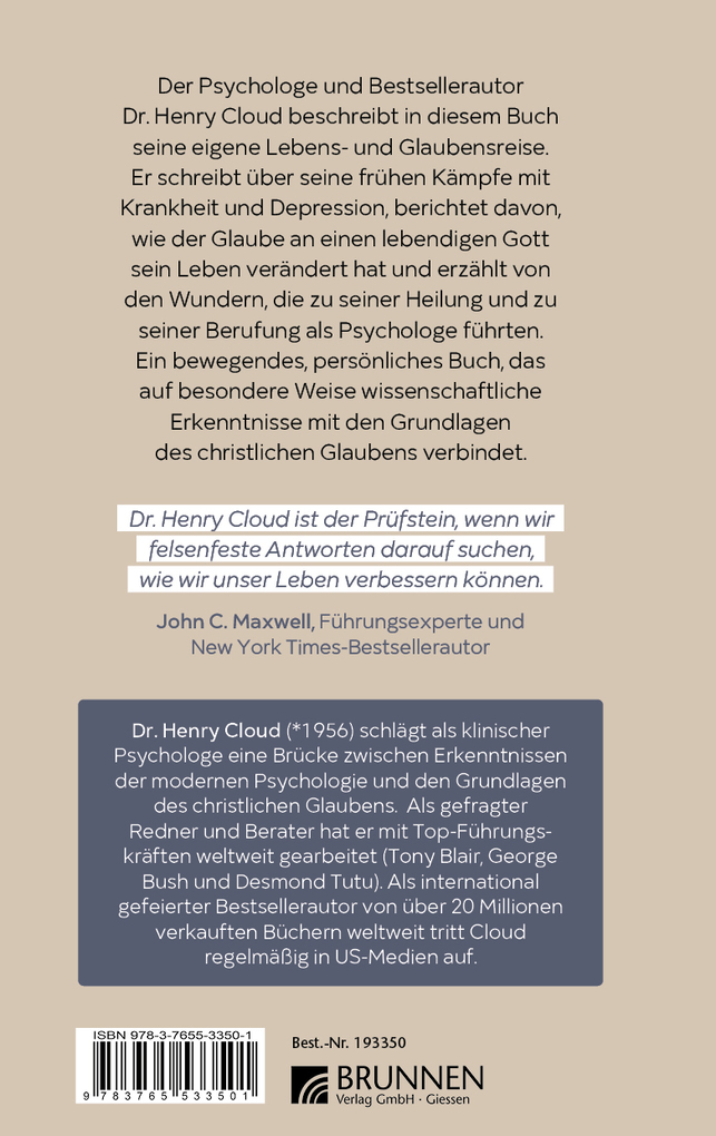 Weitere Ansicht: Warum ich glaube | Henry Cloud