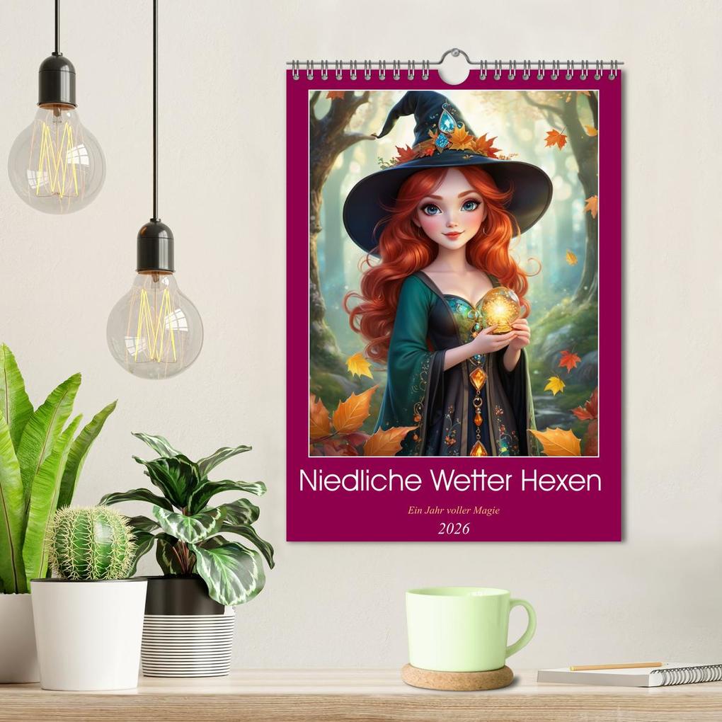 Weitere Ansicht: Niedliche Wetter Hexen (Wandkalender 2026 DIN A4 hoch), CALVENDO Monatskalender | Mythogalaxis Mythogalaxis, Calvendo, Mythogalaxis