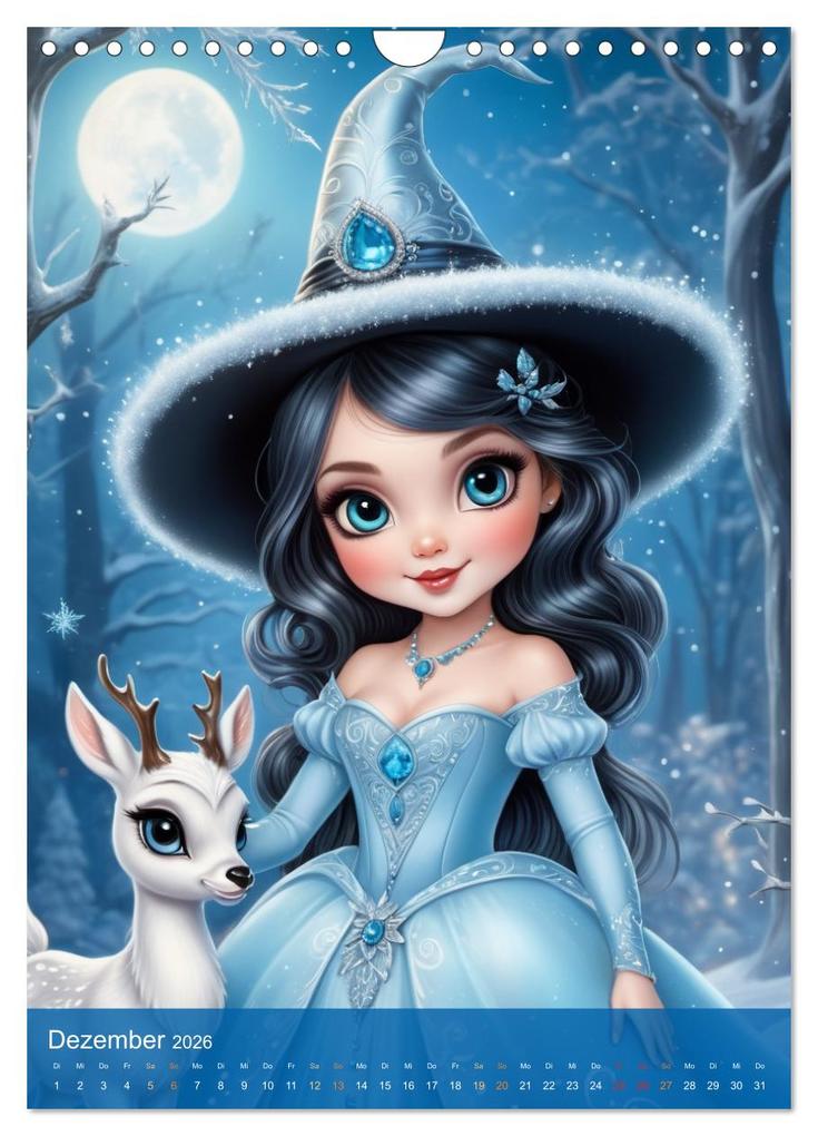 Weitere Ansicht: Niedliche Wetter Hexen (Wandkalender 2026 DIN A4 hoch), CALVENDO Monatskalender | Mythogalaxis Mythogalaxis, Calvendo, Mythogalaxis