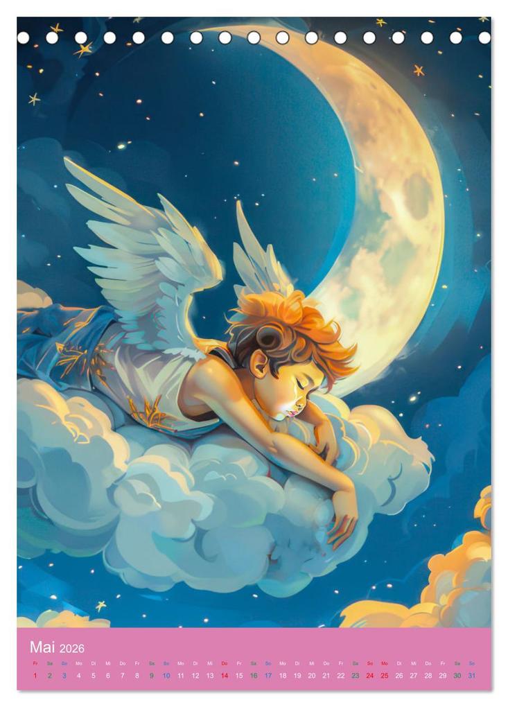 Weitere Ansicht: Bevor wir träumen gehen - Kinderkalender (Tischkalender 2026 DIN A5 hoch), CALVENDO Monatskalender | Liselotte Brunner-Klaus, Calvendo