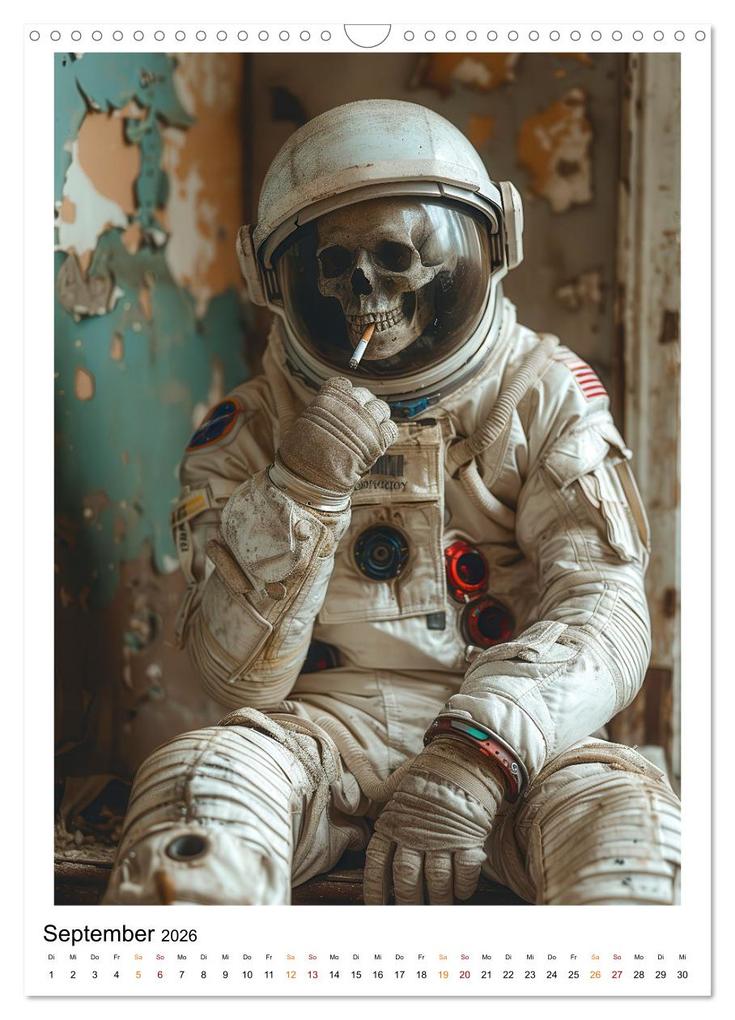 Weitere Ansicht: Astronauten - viel los im All (Wandkalender 2026 DIN A3 hoch), CALVENDO Monatskalender | Peter Roder, Calvendo