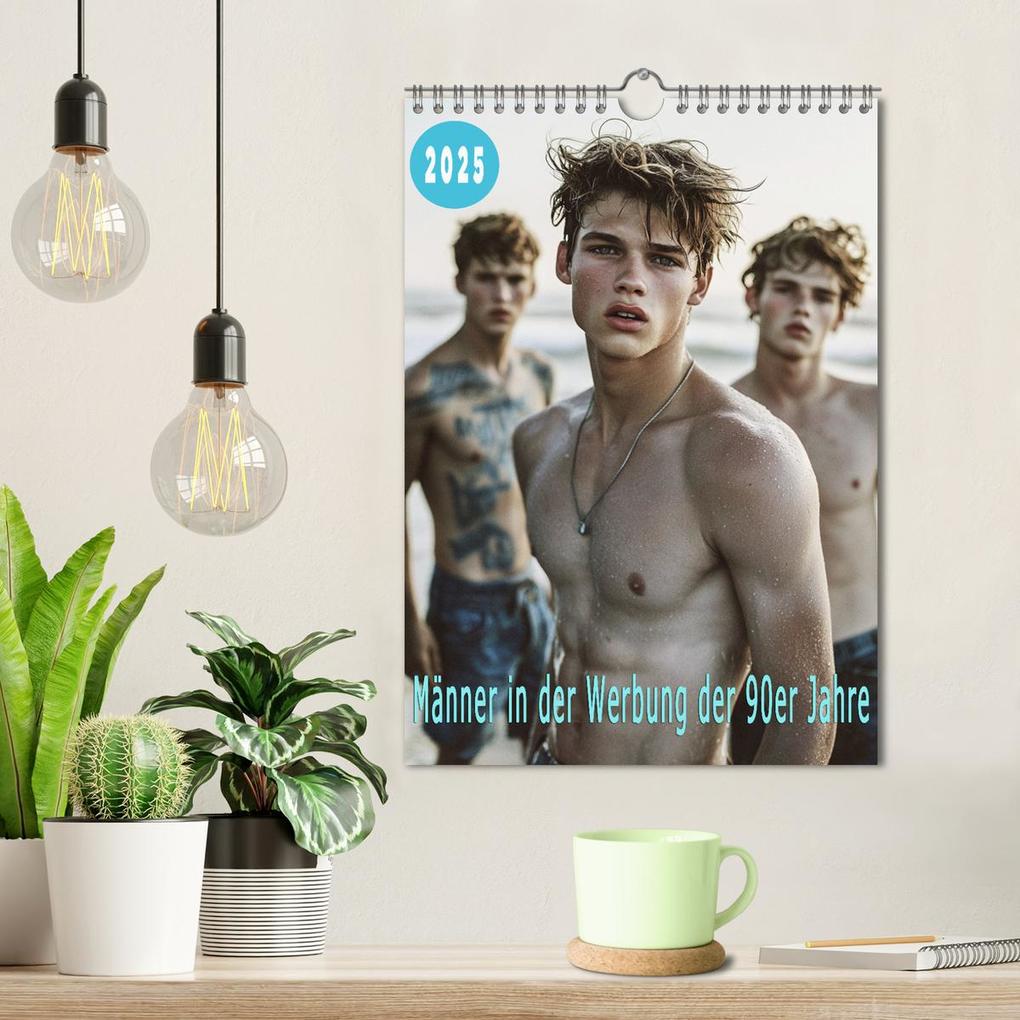 Weitere Ansicht: Männer in der Werbung der 90er (Wandkalender 2026 DIN A4 hoch), CALVENDO Monatskalender | Thomas Franzky, Calvendo