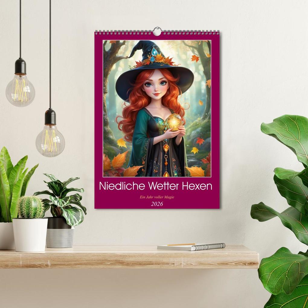 Weitere Ansicht: Niedliche Wetter Hexen (Wandkalender 2026 DIN A3 hoch), CALVENDO Monatskalender | Mythogalaxis Mythogalaxis, Calvendo, Mythogalaxis