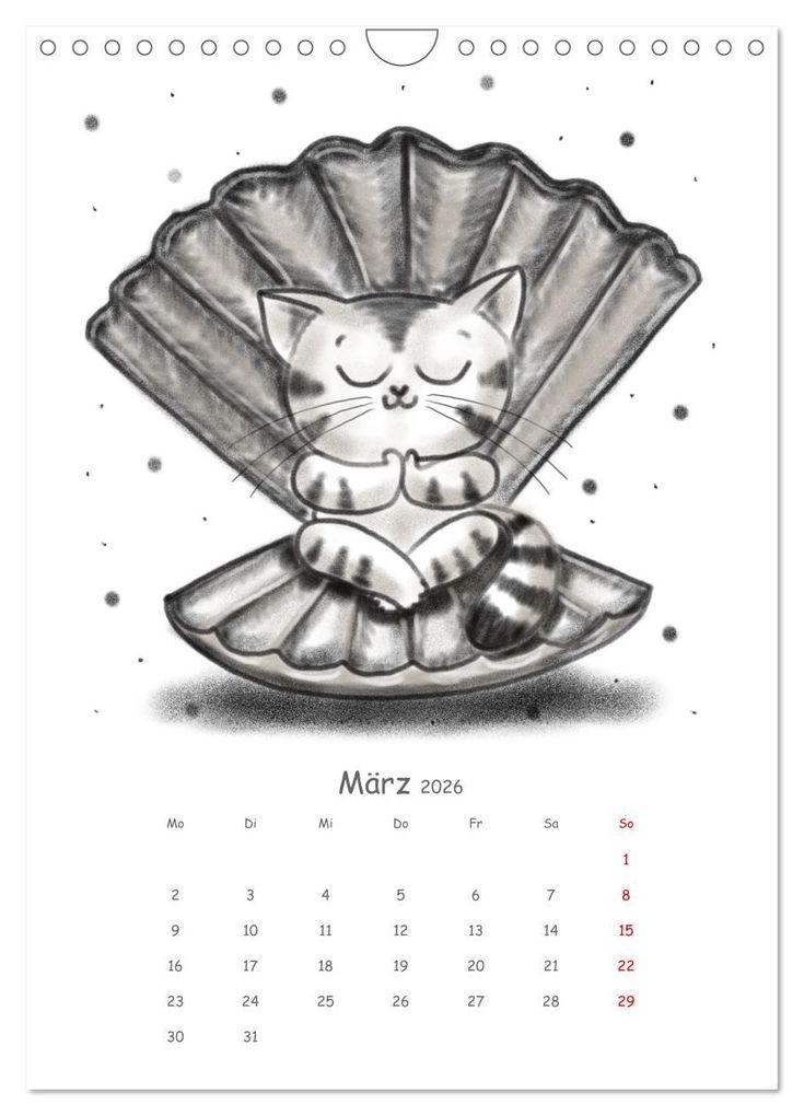 Weitere Ansicht: LEOPOLD DER DRITTE - Ein unglaublich liebenswerter Kater (Wandkalender 2026 DIN A4 hoch), CALVENDO Monatskalender | Calvendo, Danja Krampikowski